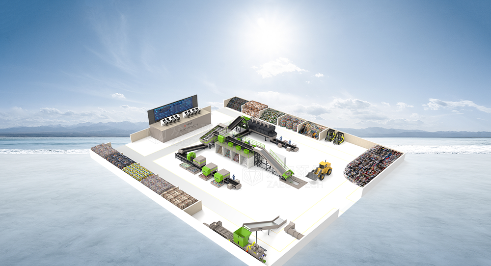 眾安環保：大件垃圾破碎系統與AI智能分選